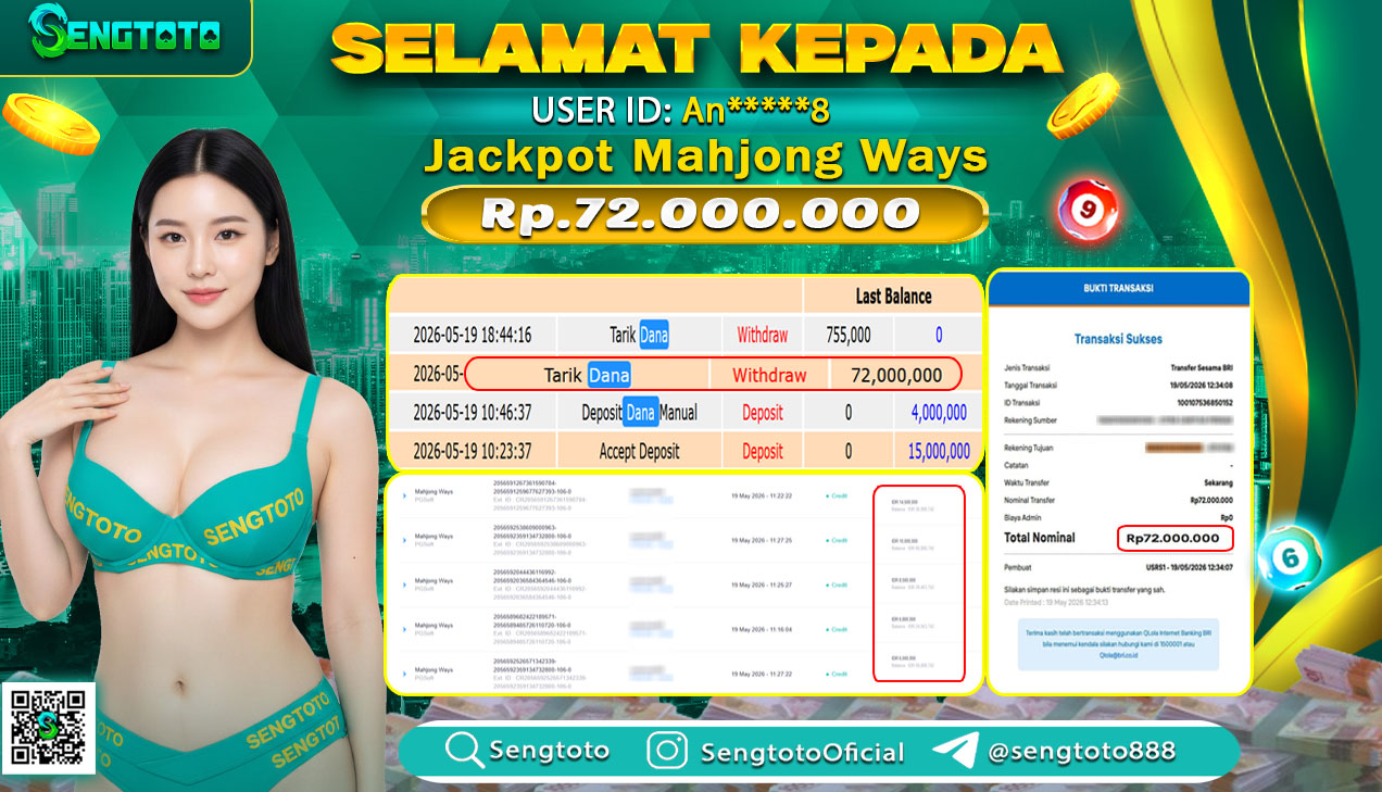 BUKTI PEMBAYARAN SLOT MAHJONG WAYS