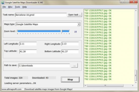 AllmapSoft Google Satellite Maps Downloader 8.368