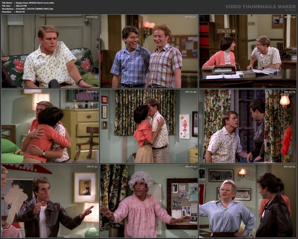 Happy Days S05E04 Hard Cover.mkv