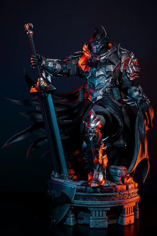 Premium Collectibles : Dark Knights of Steel Bruce Wayne 1/4 Statue  8