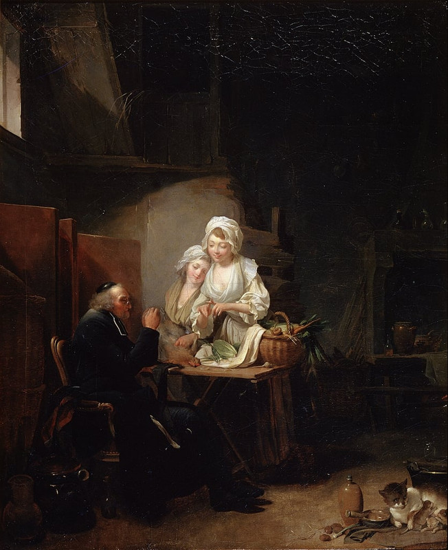 2-Louis_Leopold_Boilly_-_An_Old_Curate_late_1780s_-_(MeisterDrucke-697920)