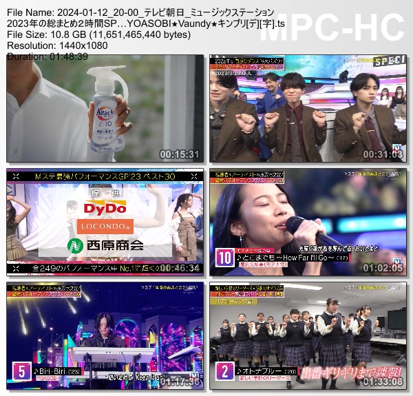 [TV-Variety] MUSIC STATION – 2024.01.12