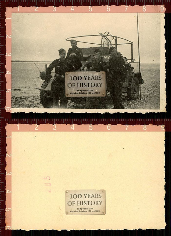 Orig. Foto Panzer Tank Spähwagen 401