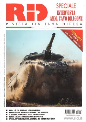 Rivista Italiana Difesa N. 8 - Agosto 2021