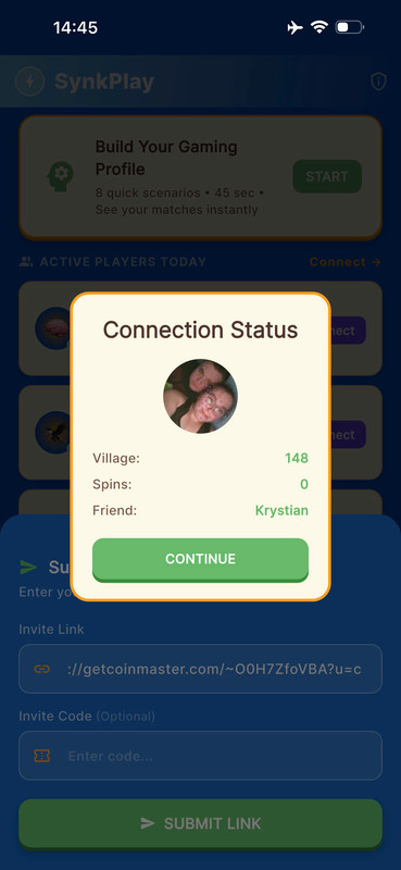 Spin Link iOS preview