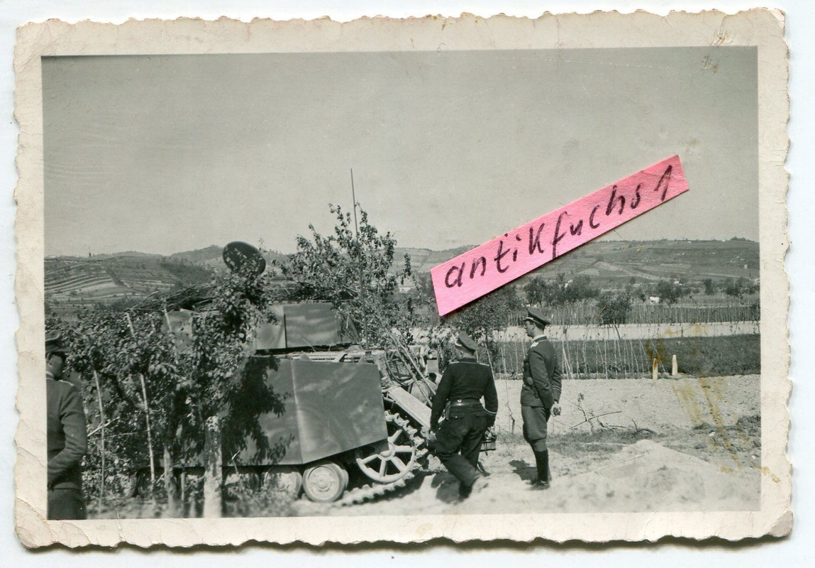 Panzer mit Schürzen vom Fallschirm-Panzer-Regiment im 2.WK