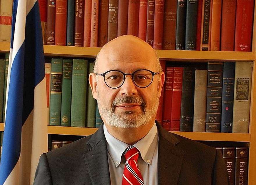 El embajador israelí en Ucrania, Joel Lion. Wikimedia Commons - Dovernewyork