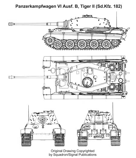 Esquema del Königstiger