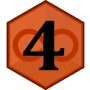 The icon used to display levels ranked as Class 4.