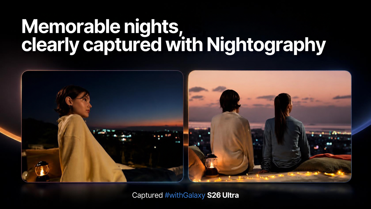 Samsung Galaxy S26 Ultra Nightography camera photography in low light