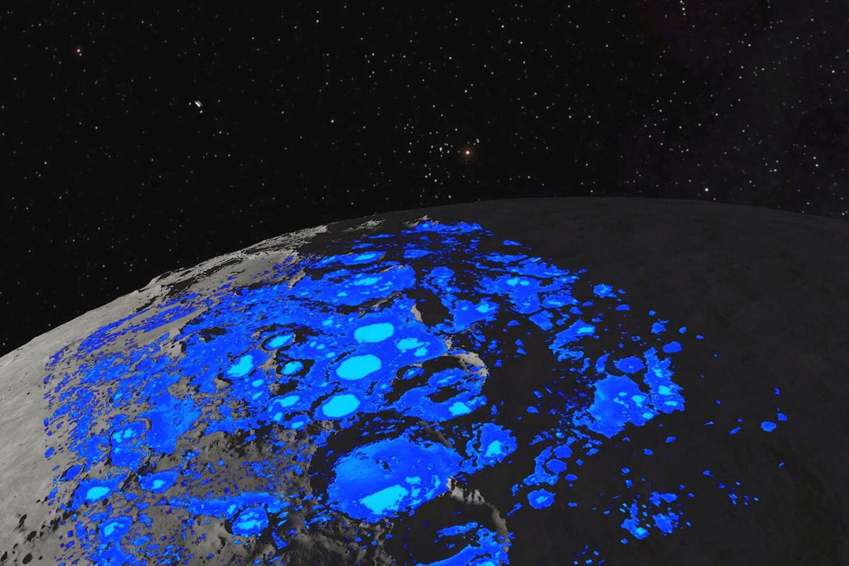 scoperta perle di vetro acqua luna risorsa rinnovabile