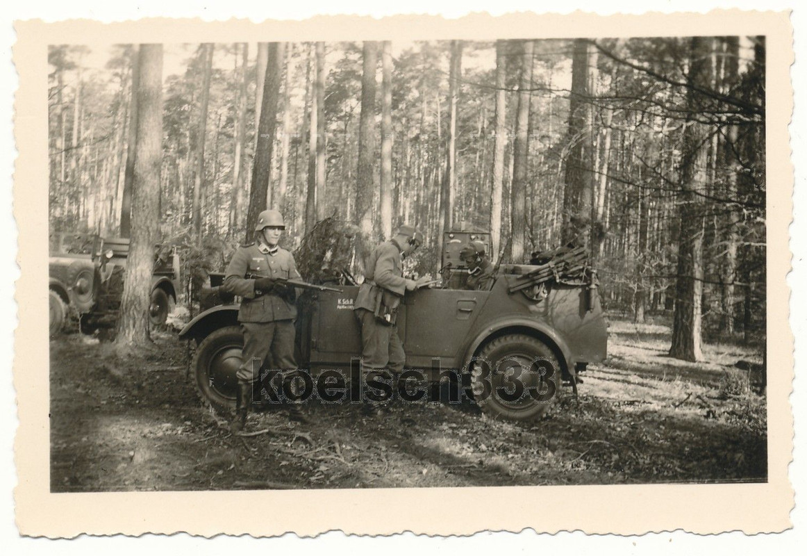 Kradschützen Funker PKW Kübelwagen LKW Opel BMW 