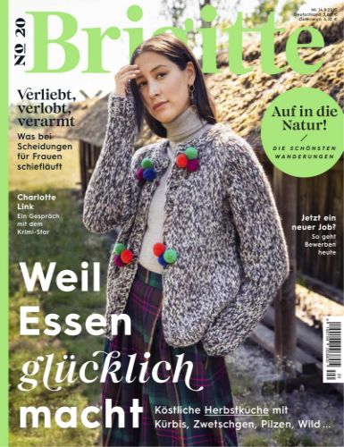 Cover: Brigitte Frauenmagazin No 20 vom 14  September 2022