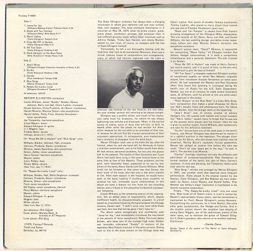 The Duke Ellington Orchestra - Continuum (1975) [Vinyl Rip 24/192] Lossless+MP3