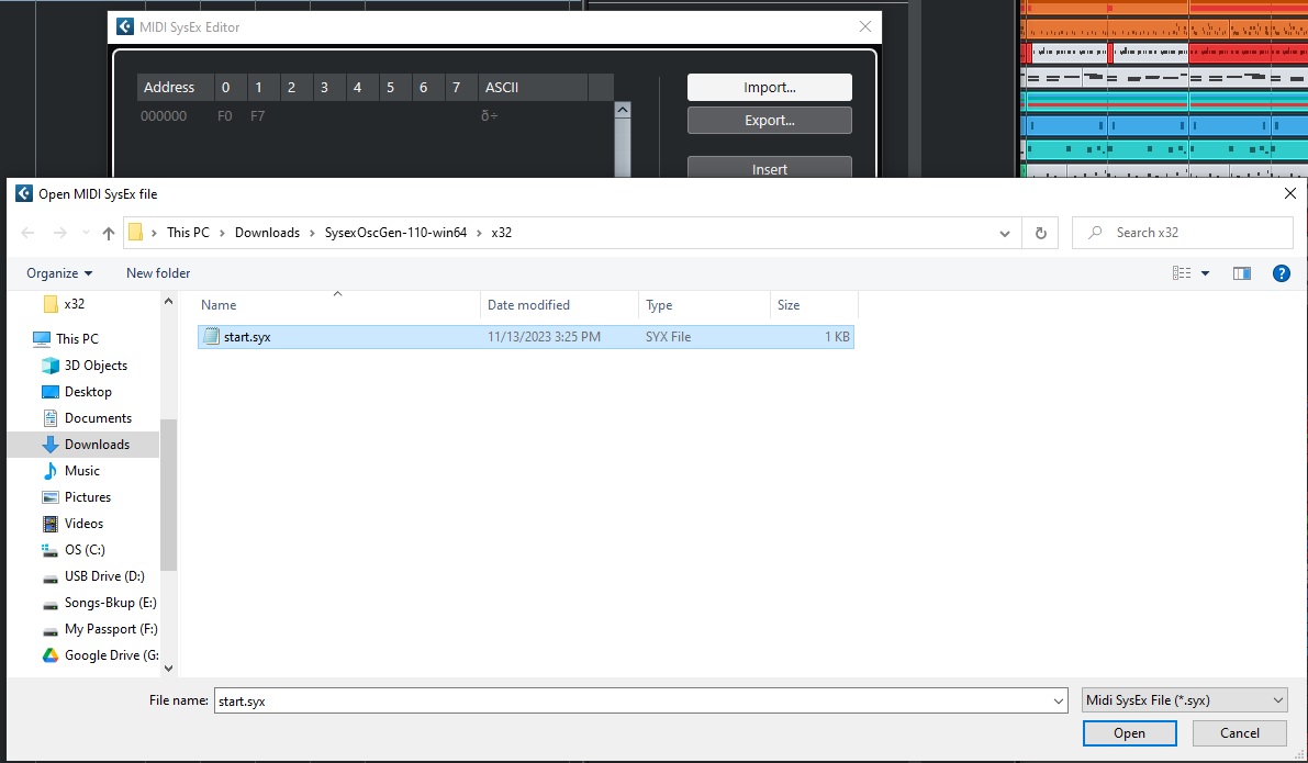 import-cubase