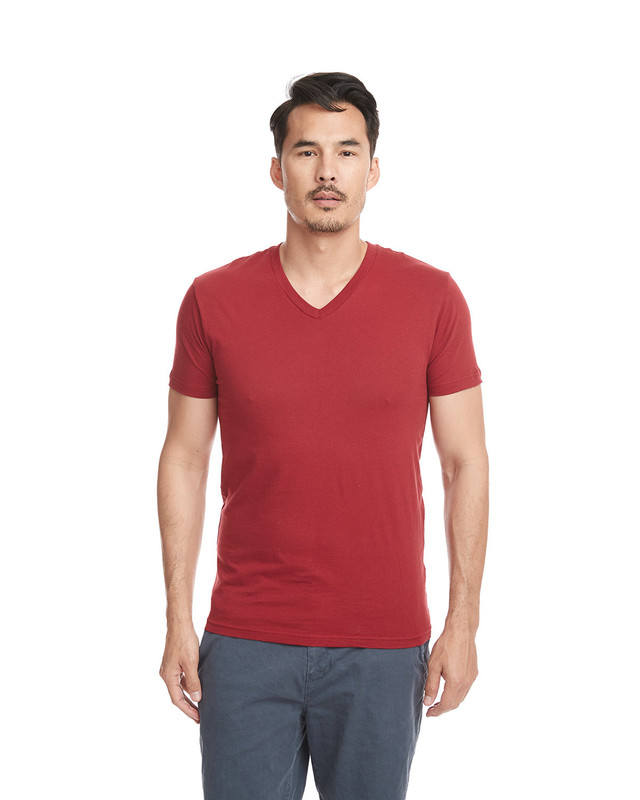 Next Level Apparel Herren Wildleder V-Ausschnitt T-Shirt 6440 - Bild 6 von 10