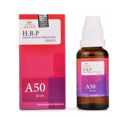 Allen A50 High Blood Pressure (HBP) Drops (30ml)