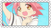 News lady from lucky star winking