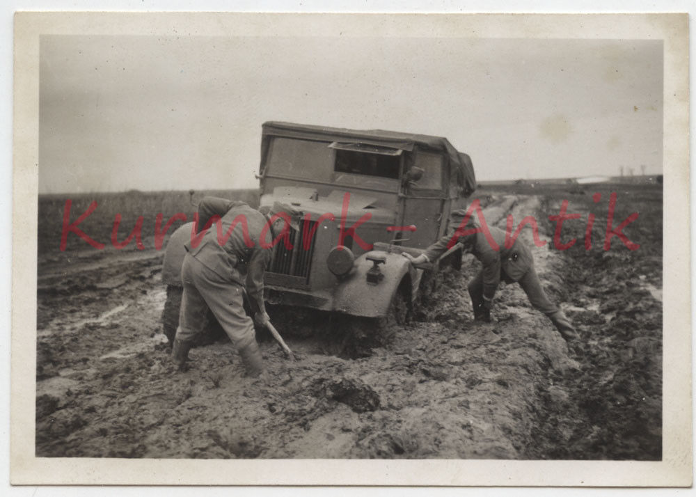 Foto Fahrer Gen Werner Sanne Stalingrad 100. Jäg