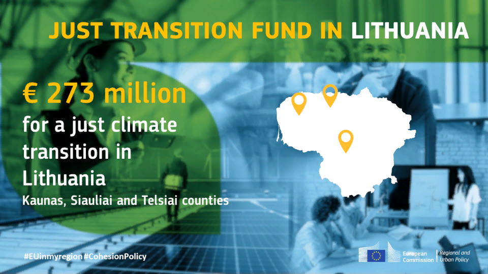 273 Millionen Euro für einen gerechten Klimawandel in Litauen