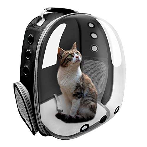 Amazon: Transportadora transparente para mascotas