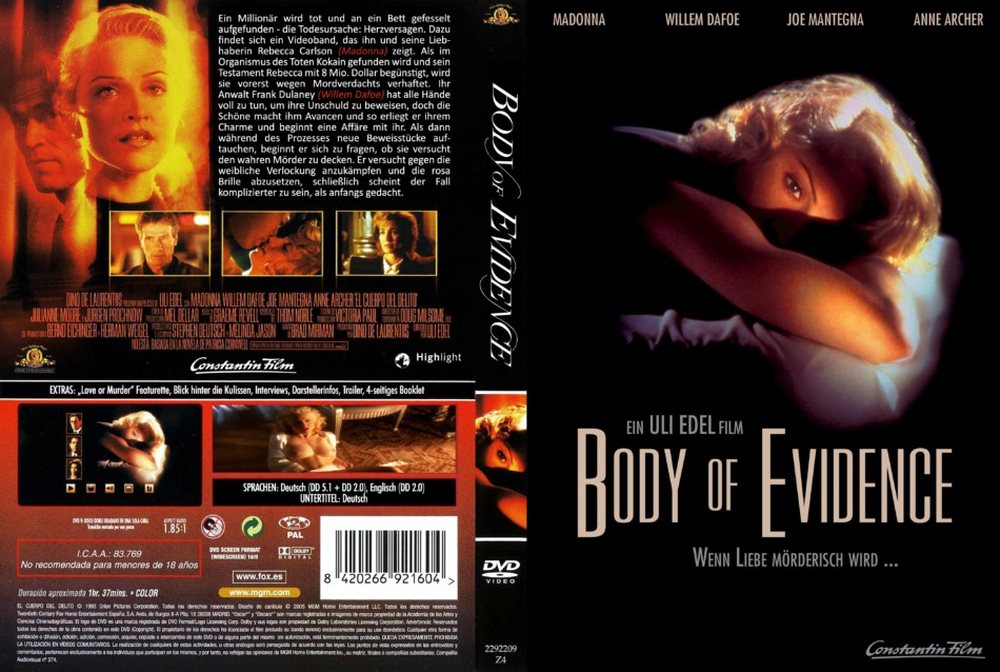 Body of Evidence / Tělo jako důkaz (1993)