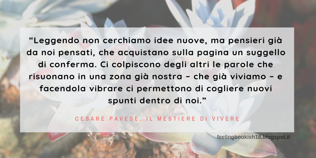 Citazione Cesare Pavese, Il mestiere di vivere