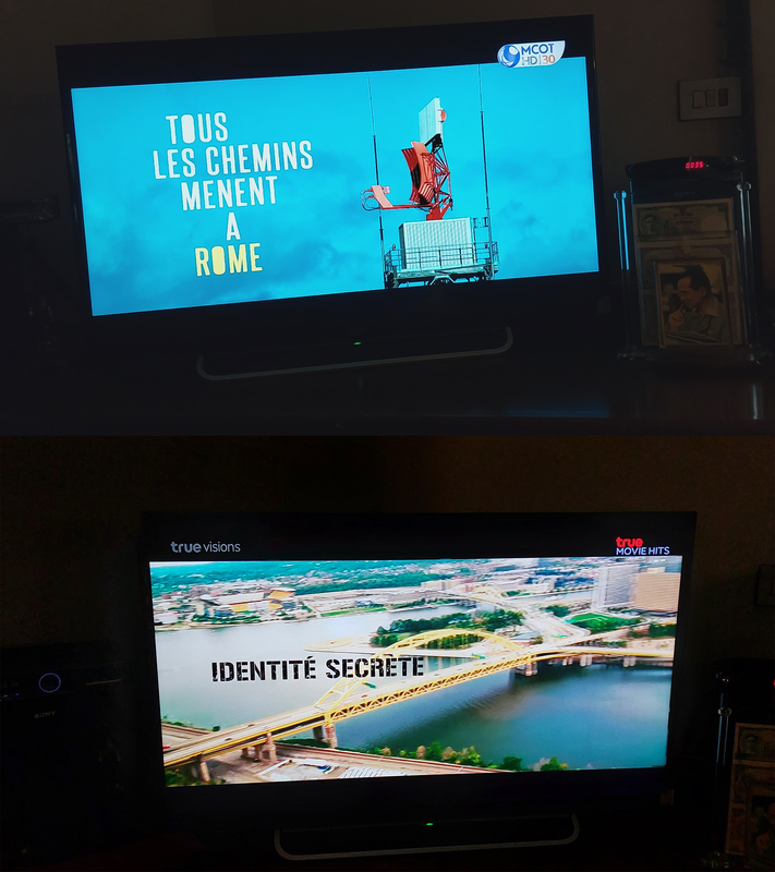 French localized versions of All Roads Lead to Rome airing on MCOT, and Abduction on Movie Hits