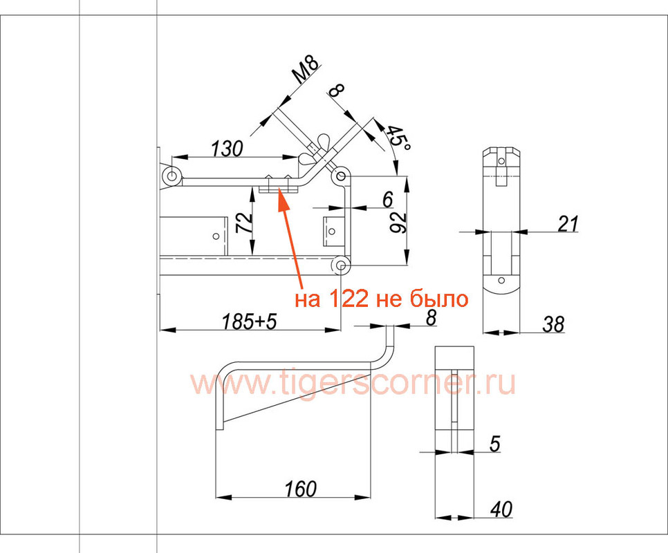 домкрат крепёж