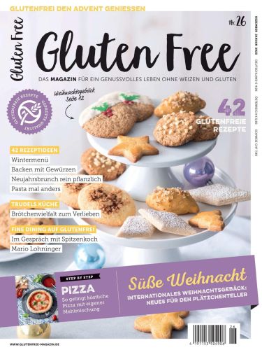 Cover: Gluten Free Magazin No 26 Dezembe-Januar 2023