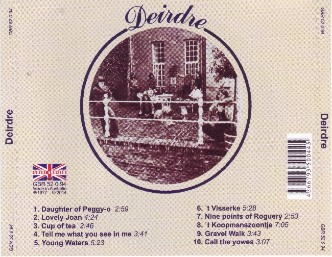 Deirdre Featuring Daughter of Peggy O great progressive Nederfolk EAC FLAC