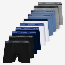 Kit 10 Cuecas Boxer Lupo