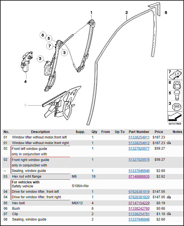 Window rattles inside door if it is down when I close the door Page 5