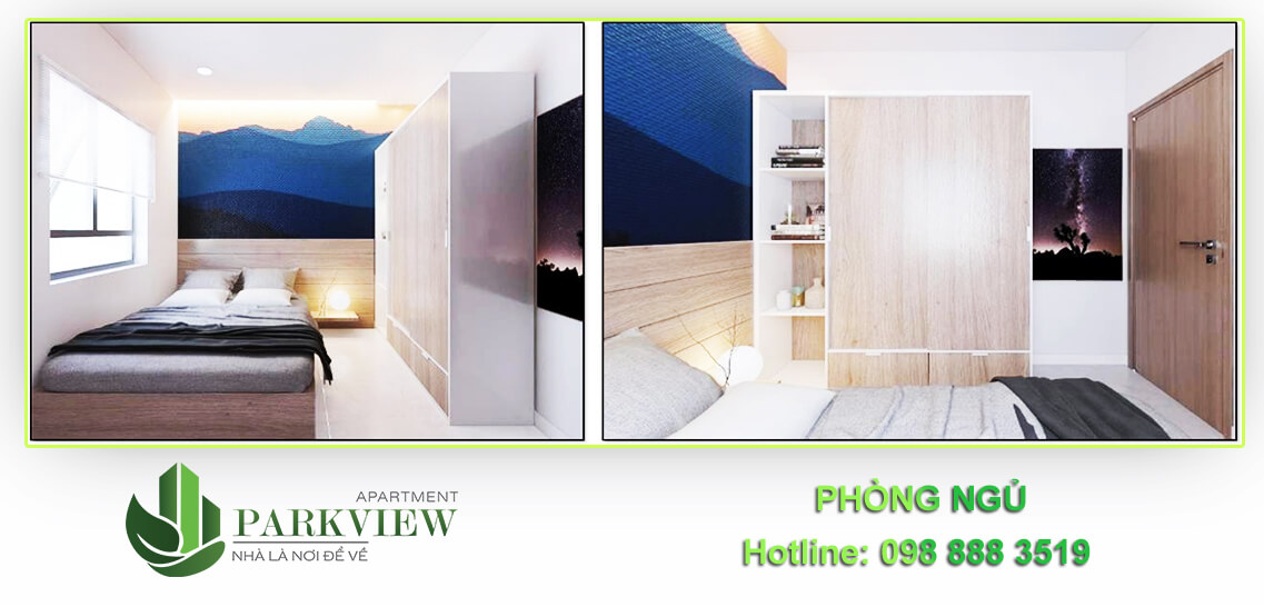 Phòng ngủ 2 - căn hộ Parkview Thuận An SUDIC