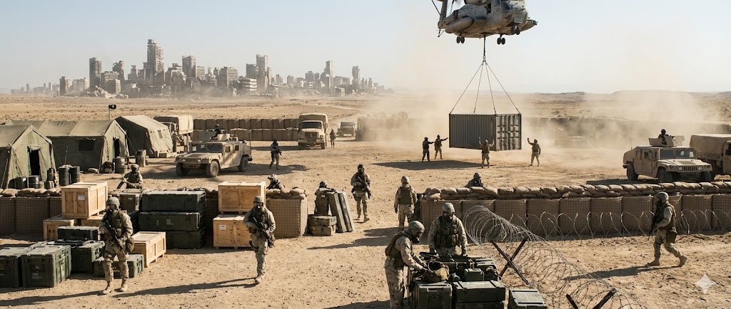 Construction du Citadel Site, point de départ du Project EDEN.