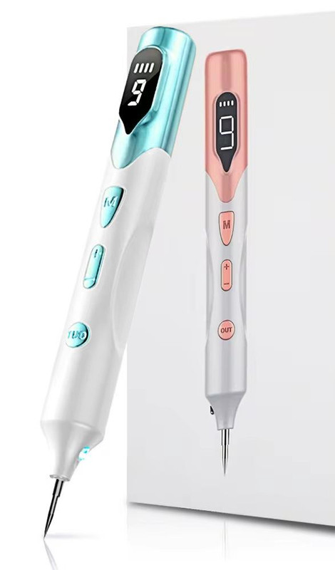 Supplier reference image for Professional 9-Level Skin Tag & Spot Remover Pen - USB Rechargeable - Blue