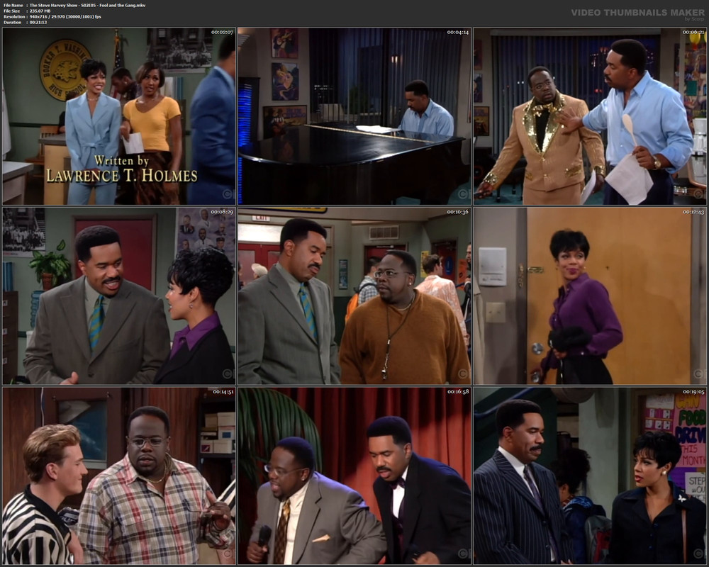 The Steve Harvey Show - S02E05 - Fool and the Gang.mkv