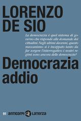 Lorenzo De Sio – Democrazia addio (2026)