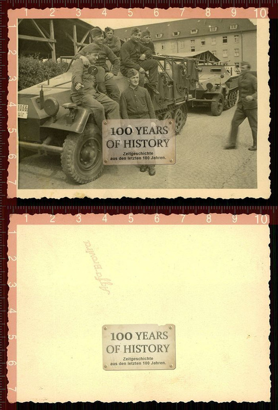 Orig. Foto Panzer Tank Spähwagen