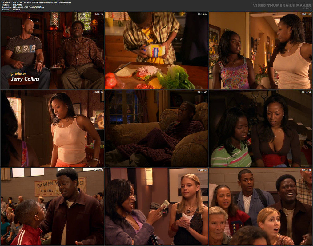 The Bernie Mac Show S05E02 Wrestling with a Sticky Situation.mkv