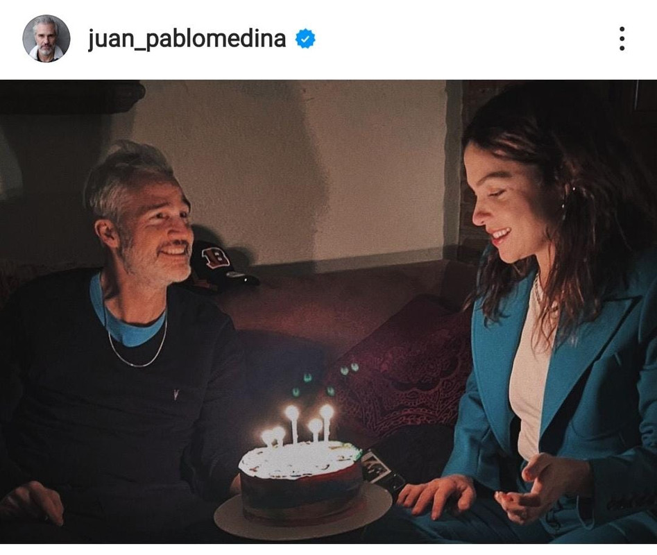 Juan Pablo Medina regresó a Instagram para celebrar el cumpleaños de su novia