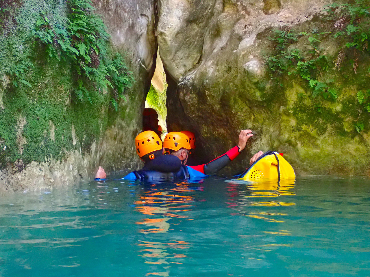 Saut canyoning Ossau