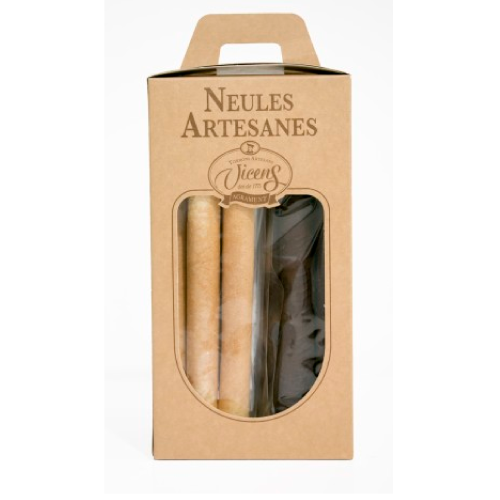 Estuche de 20 Neulas Mixtas artesanas y de Chocolate Vicens 200 Gr.