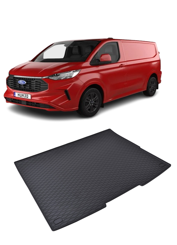 Tavita auto FORD Transit Custom 2024-prezent, protectie portbagaj, Cri-Flo, din cauciuc 100%, compatibil cu autoturismul FORD Transit Custom