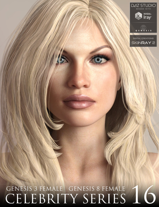 Celebrity Series 16 for Genesis 3 and Genesis 8 Female Celebrity Series 16 for Genesis 3 and Genesis 8 Female