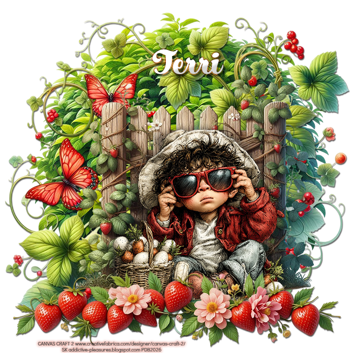 Canvas Craft CF Berry Patch Diane26