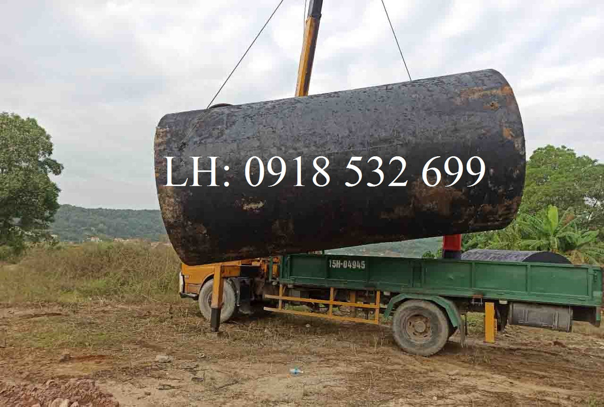 bồn chứa xăng dầu cũ 25m3