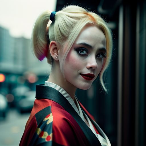 Harley-Quinn-wearing-a-kimono-63