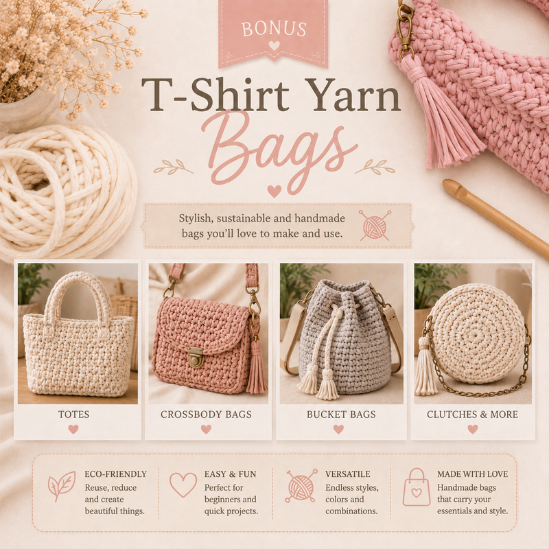 T-Shirt Yarn Bags