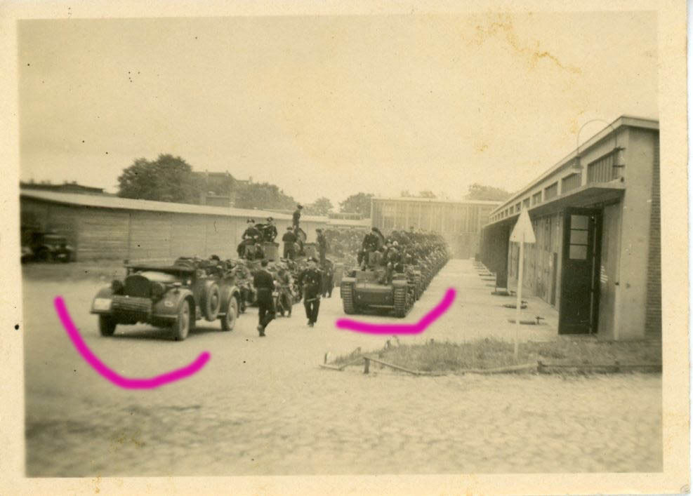 Panzer Tank kolonne kaserne Regiment 11  Škoda L